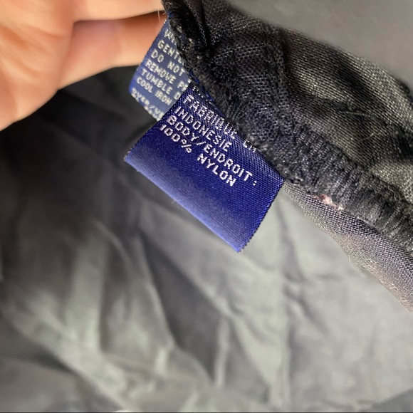 Vintage Tommy Hilfiger Athletic Windbreaker Jacket Hood Pullover Spell Out Small - Picture 7 of 8